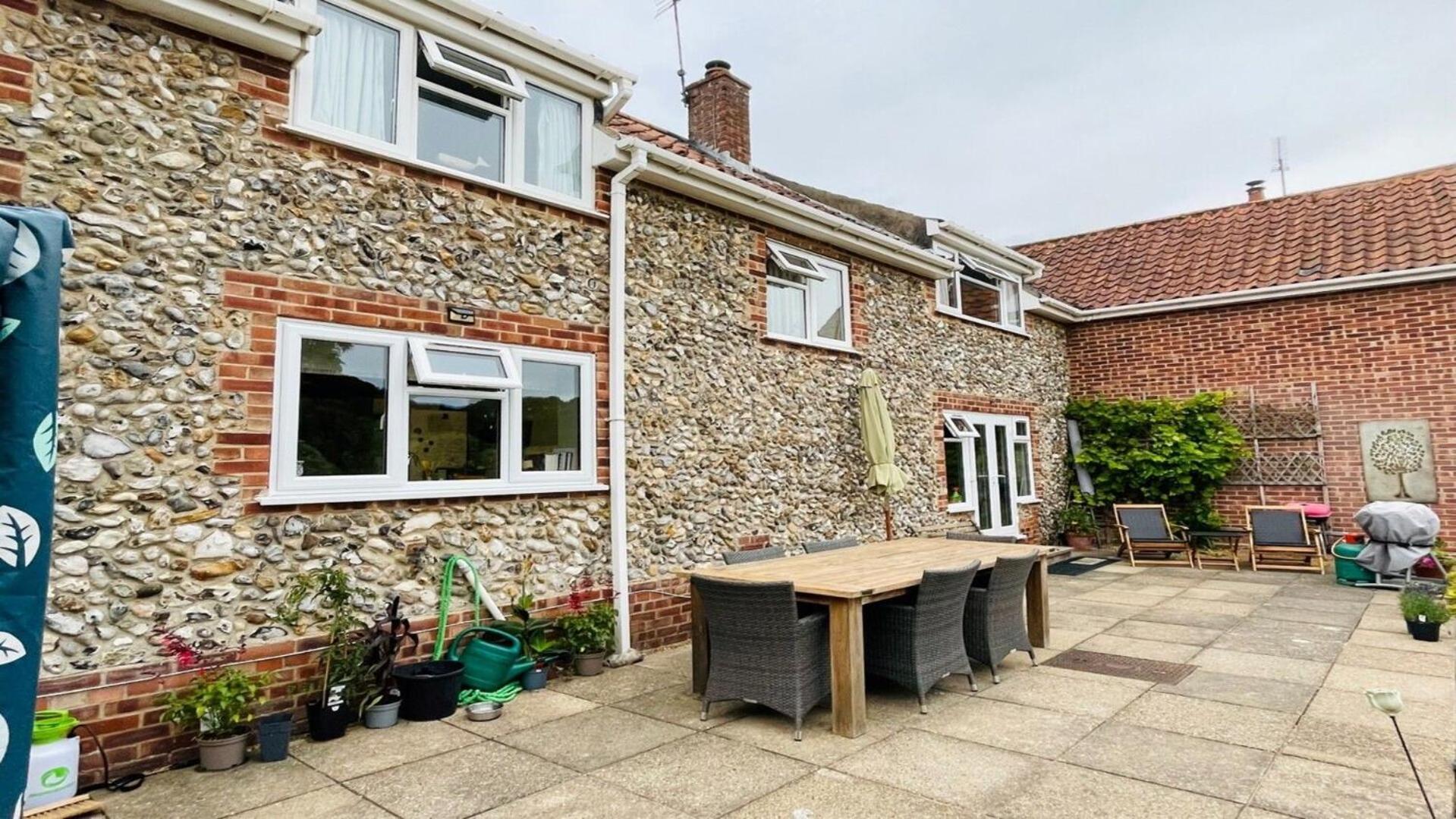 Flint Cottage Stiffkey Exterior foto